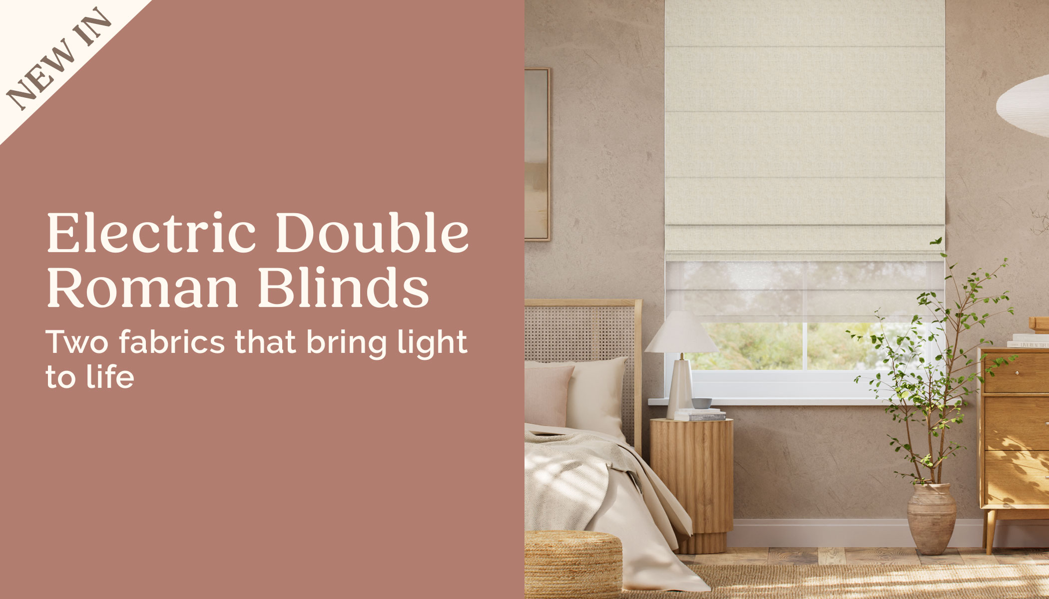 Electric Roman Blinds