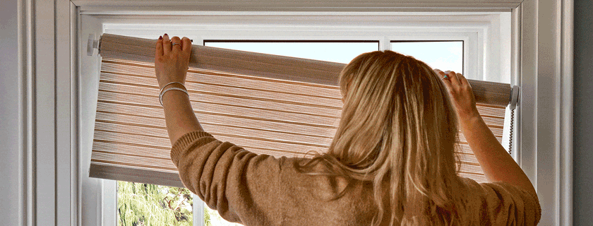 No Drill Roller Blinds