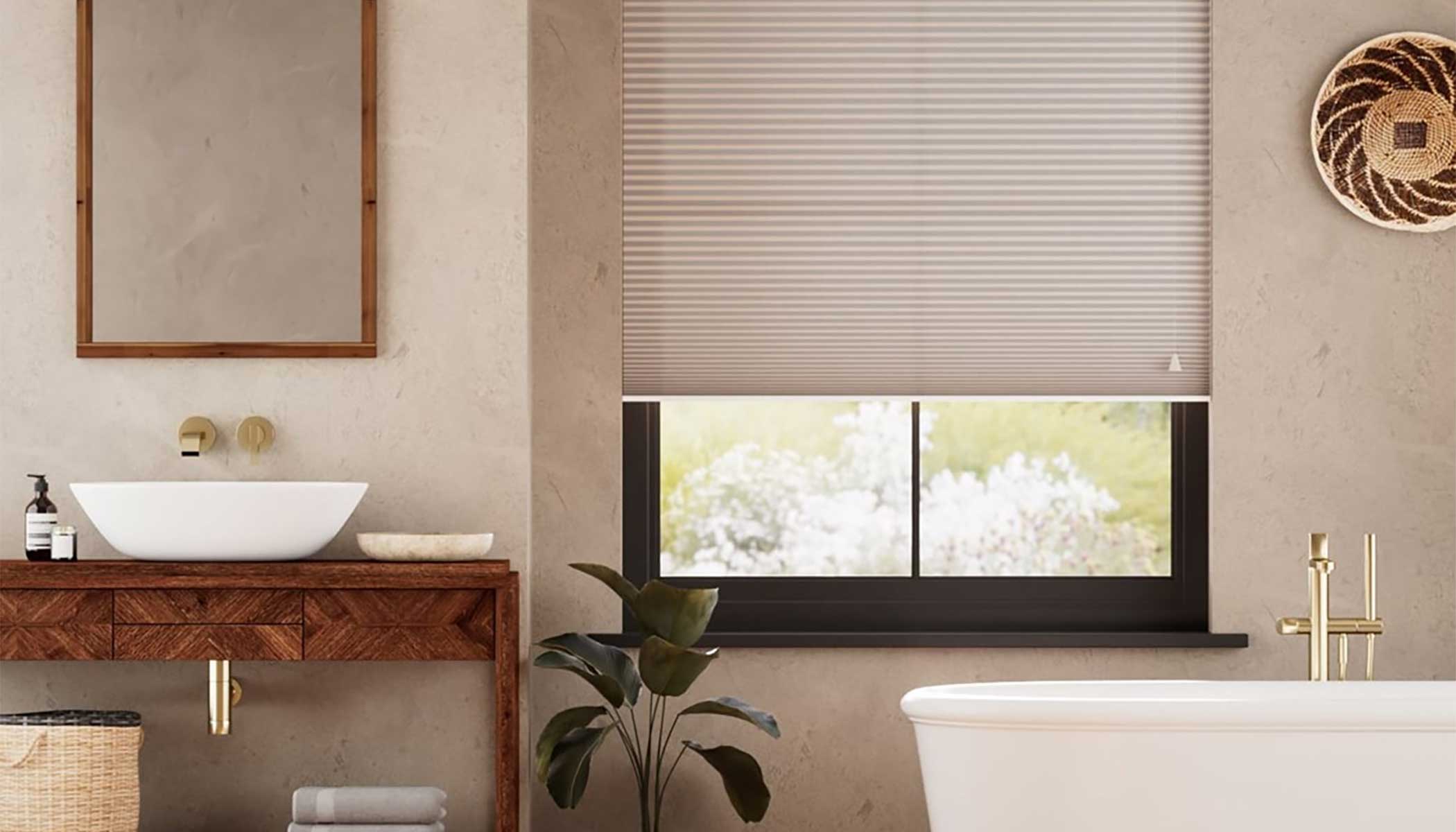 No Drill Pleated Blinds