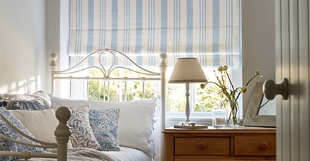 Bedroom Roman Blinds