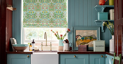 Kitchen Roman Blinds