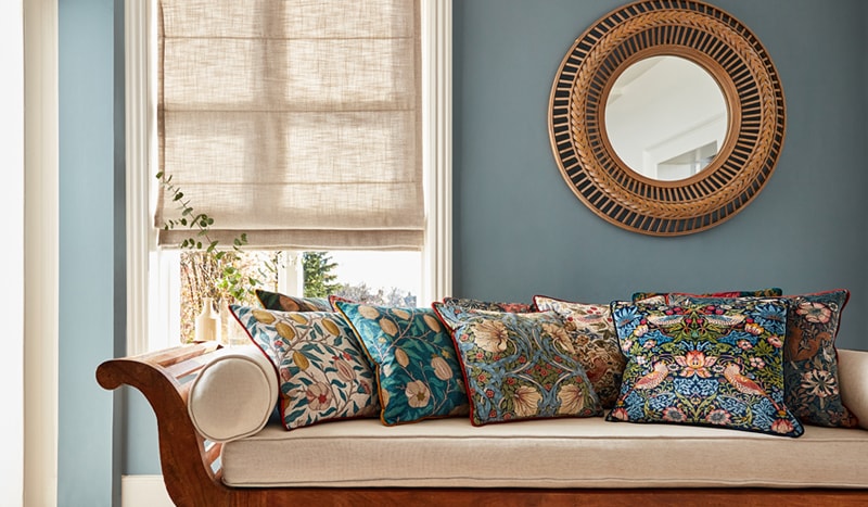 Plain & Textured Roman Blinds