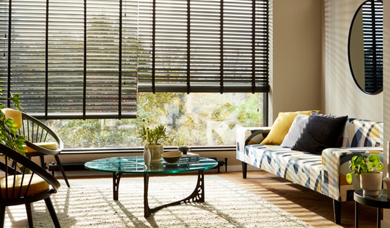 Wood Blinds for living room
