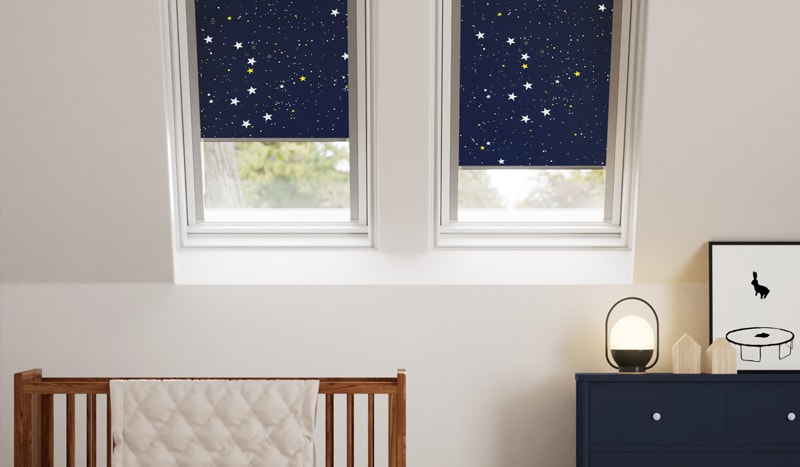 Patterned Skylight Blinds