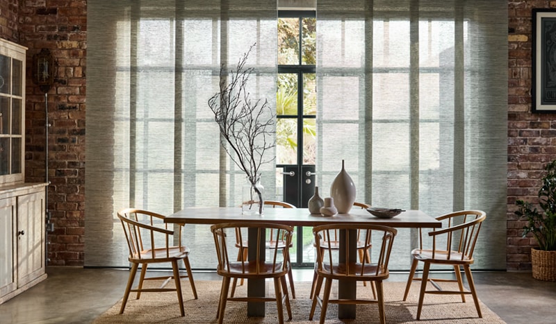 Patterned Vertical Blinds
