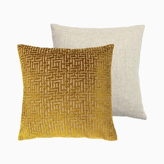 Zephyr Cut Velvet Gold